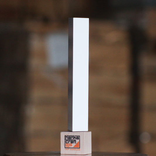 Tap Handle, Wood, Tall Three-Sided