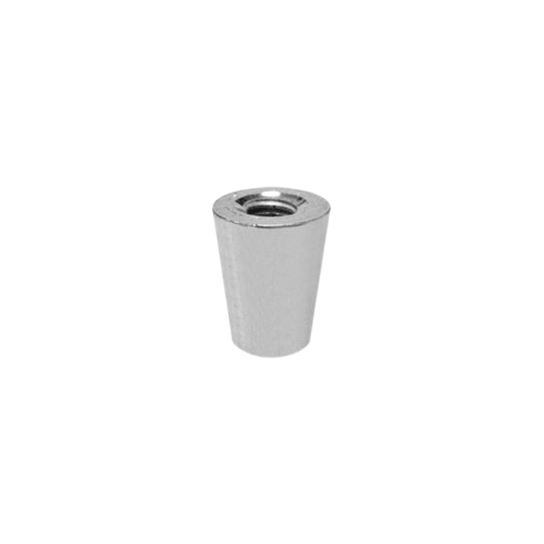 Tap Handle Ferrule, Style 44, Silver Plated Finish