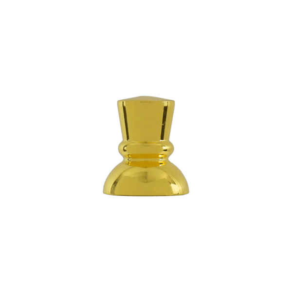 Tap Handle Finial, Style 204, Gold Plated Finish