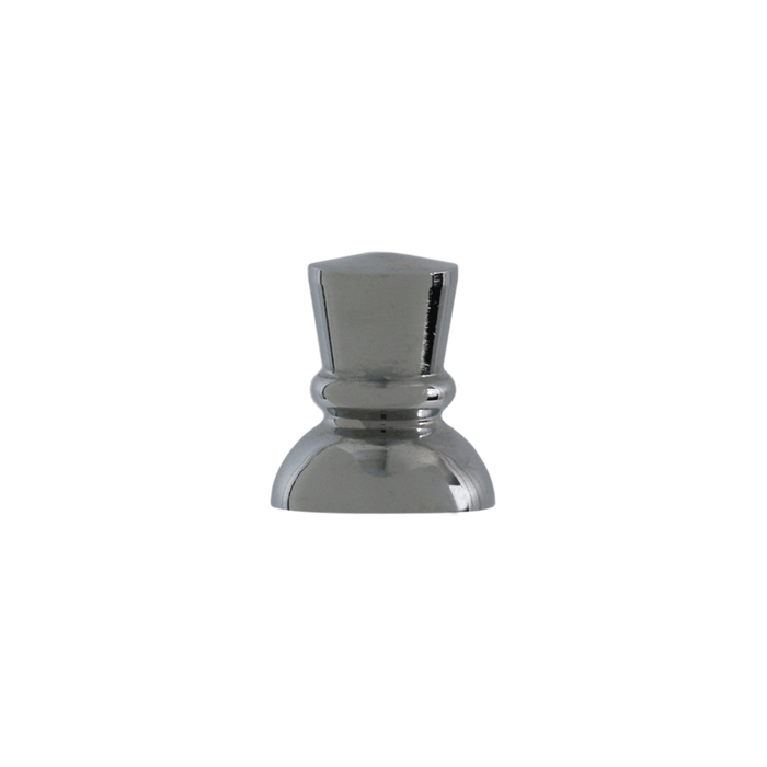 Tap Handle Finial, Style 204, Silver Plated Finish