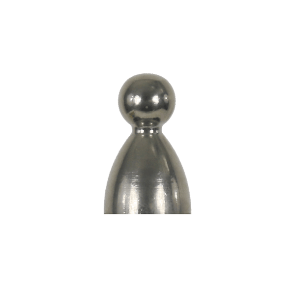 Tap Handle Finial, Style 751, Silver Plated Finish