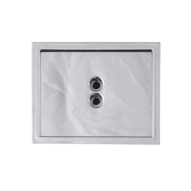 Tap Handle Shield, Seasonal, Silver Plated Finish